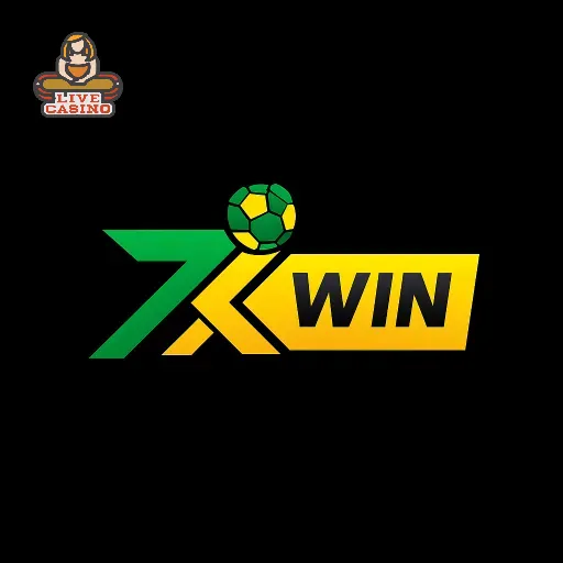 Imagem mostrando o cassino ao vivo da 7xwin com dealers reais conduzindo jogos de mesa